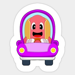 Hotdog Car Sticker